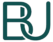 Minimalist Biology Unfold (BU) logo featuring stylized teal letters “B” and “U” intertwined on a black background, representing the brand identity of Biology Unfold.